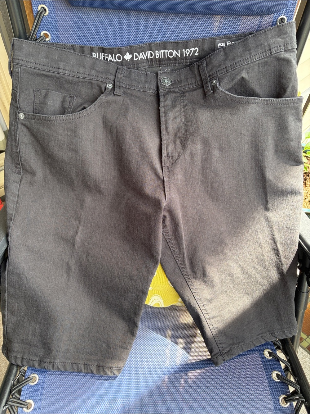Men’s Black Buffalo shorts